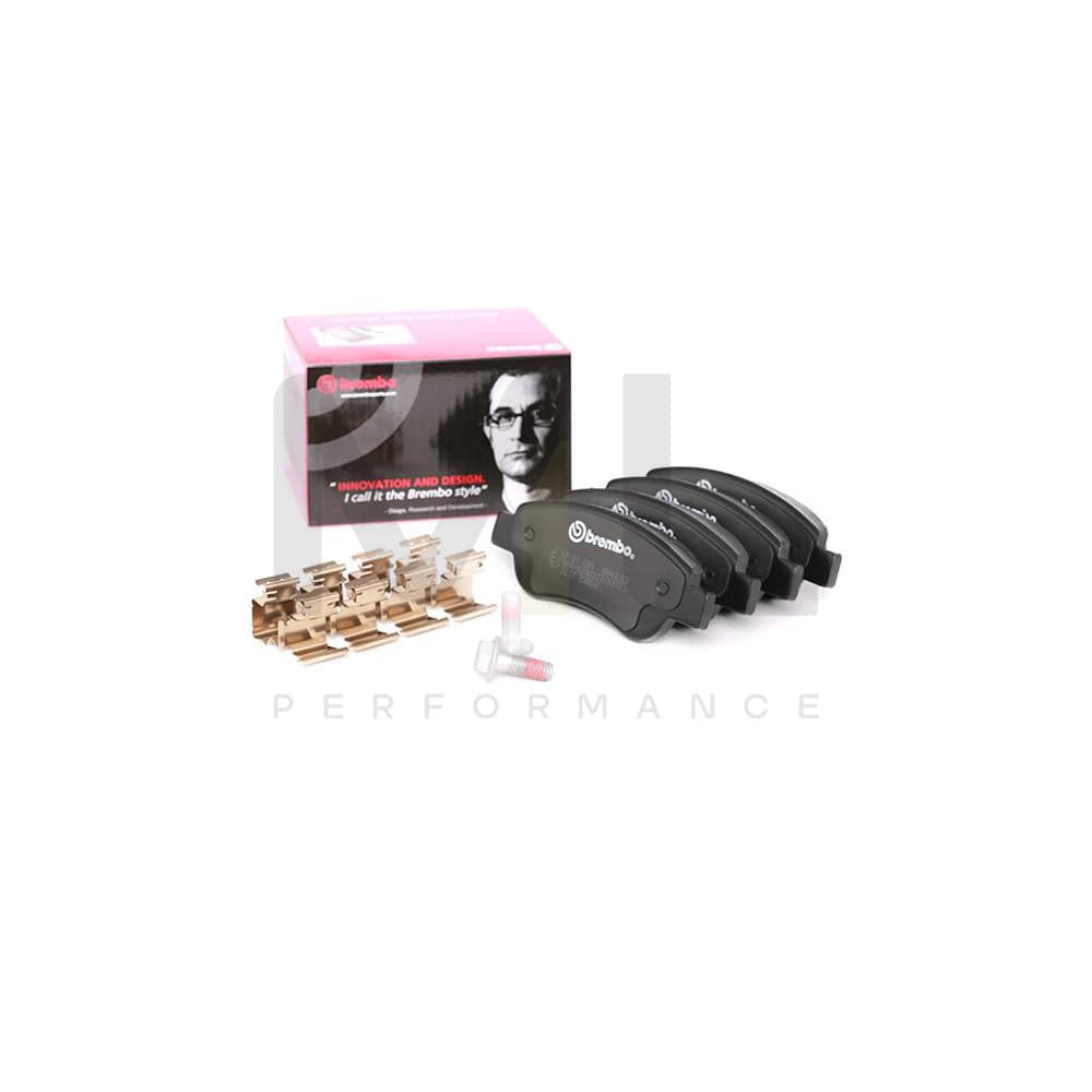 Brembo P 61 081 Brake Pad Set Excl. Wear Warning Contact | ML Performance Car Parts