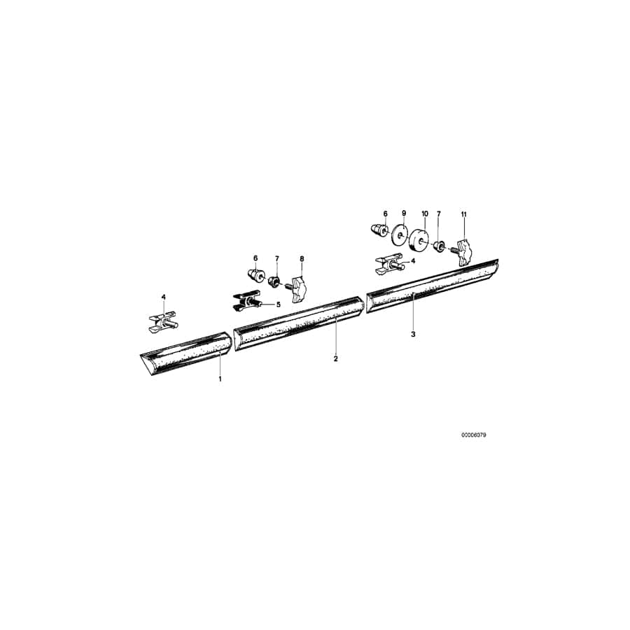 Genuine BMW 51121867907 E23 E30 E21 Grommet (Inc. 324d, 320 & 728iS) | ML Performance UK Car Parts