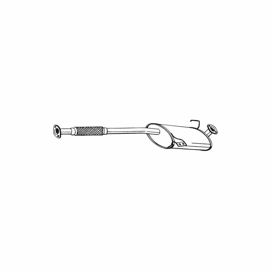 Bosal 282-411 Middle Silencer