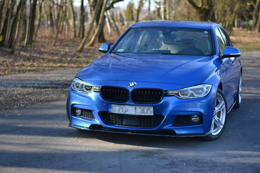 Maxton Design BMW Series 3 F30 Sedan M-Sport (Facelift) Front Splitter