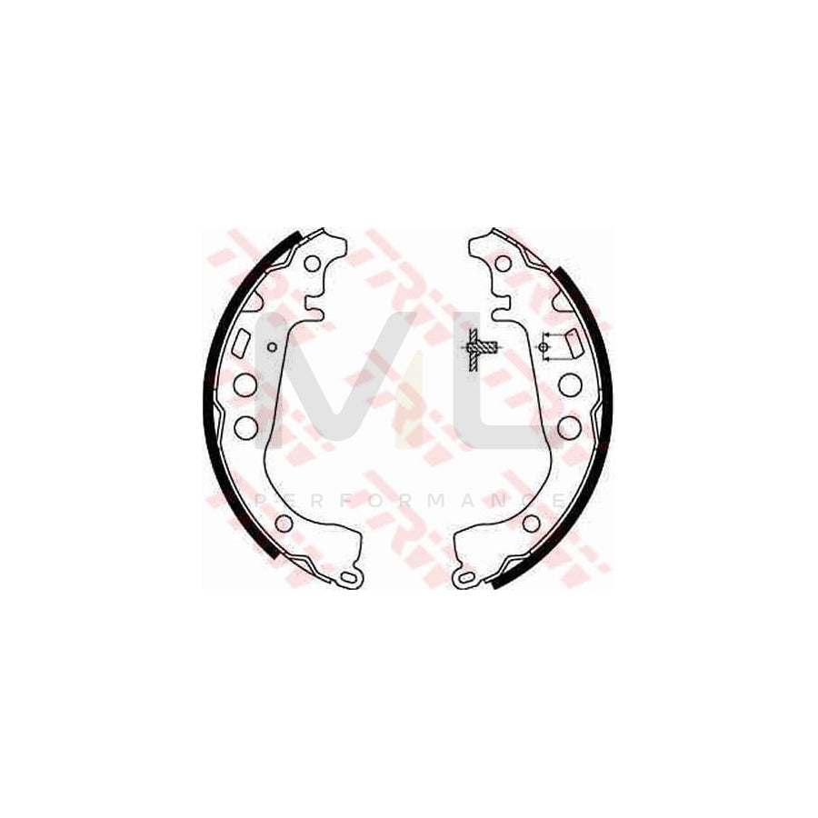 TRW GS8673 Brake Shoe Set | ML Performance Car Parts