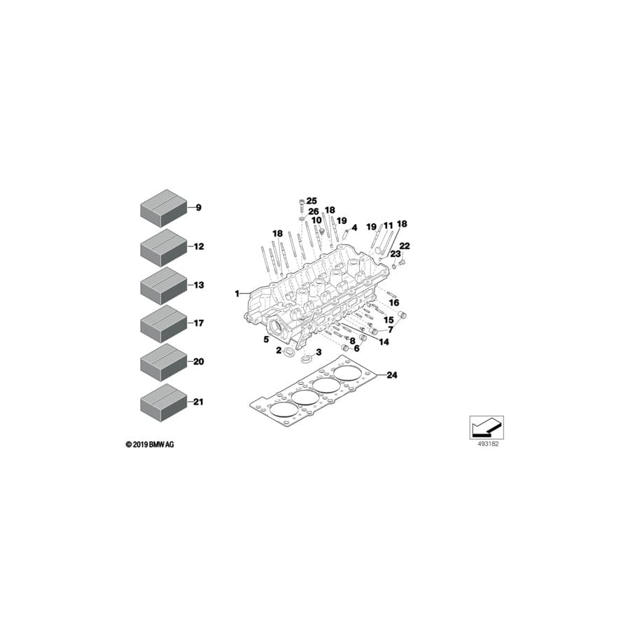 Genuine BMW 11121416122 Classic Connector D=18 (Inc. E36 320i) | ML Performance UK Car Parts