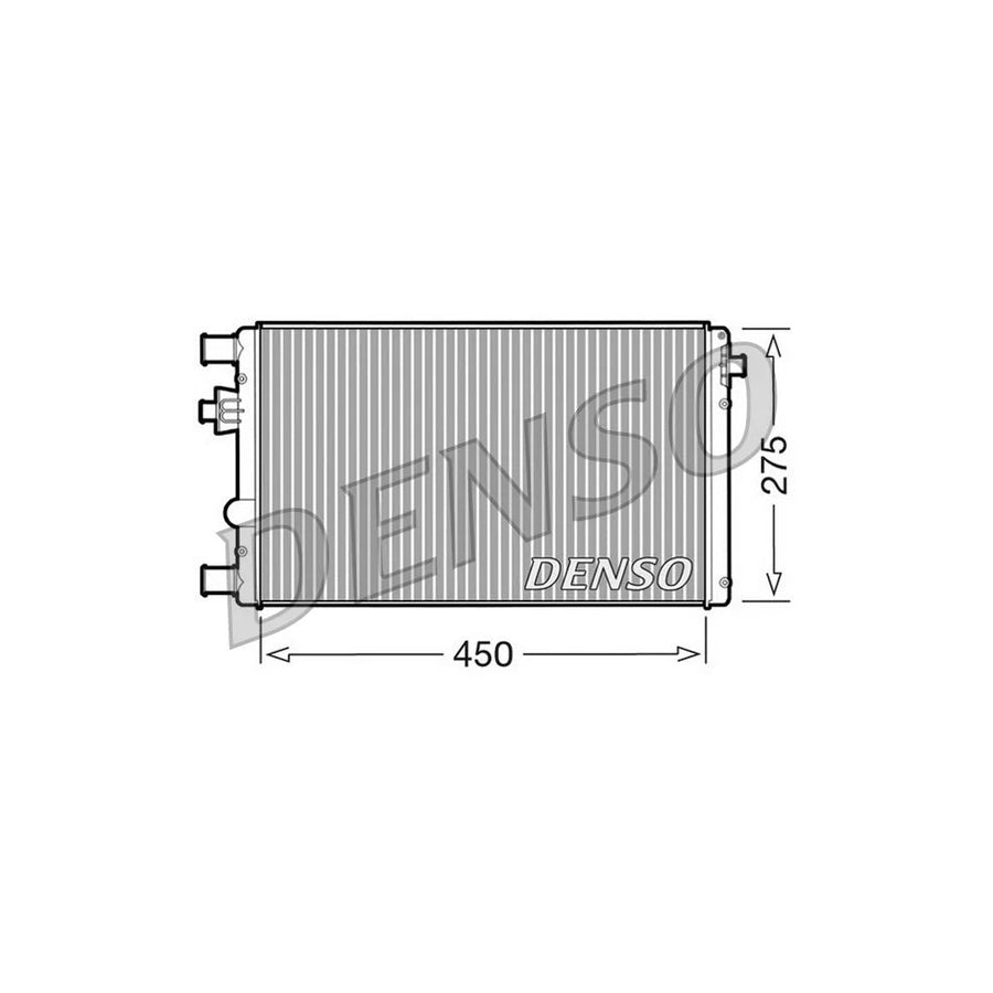 Denso DRM09042 Drm09042 Engine Radiator For Fiat Seicento / 600 Hatchback (187) | ML Performance UK