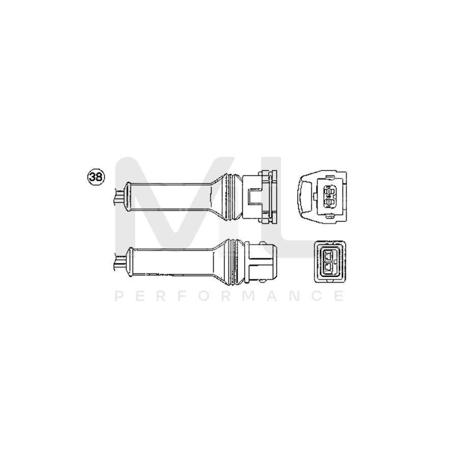 NTK Lambda Sensor / O2 Sensor (NGK 0218) - OZA527-E4 | ML Car Parts UK | ML Performance