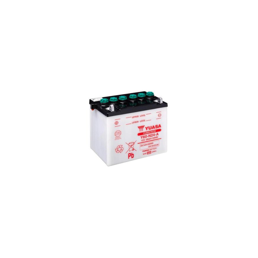 Yuasa Y60-N24-A Motorcycle Battery | ML Performance UK Car Parts