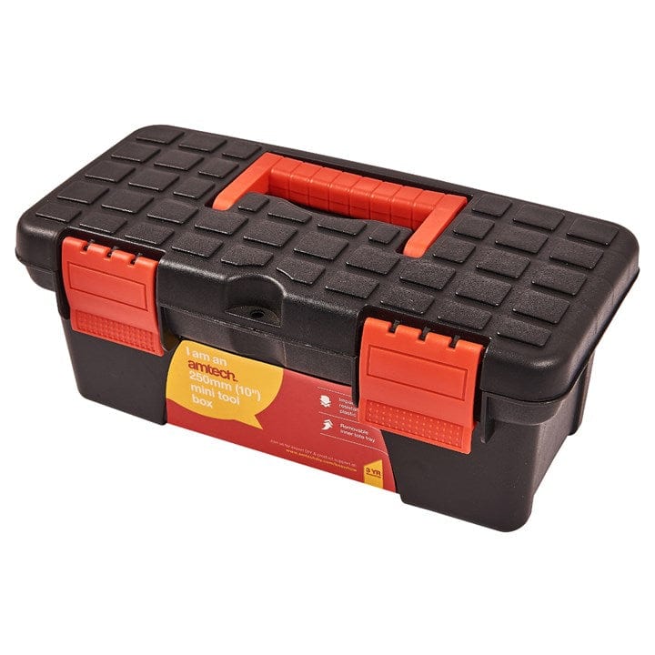 Amtech 10" Mini Tool Box | ML Performance DIY & Power Tools