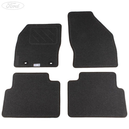 GENUINE FORD 1256634 FOCUS MK2 C-MAX FRONT & REAR CARPET FLOOR MATS 2003-2008 | ML Performance UK