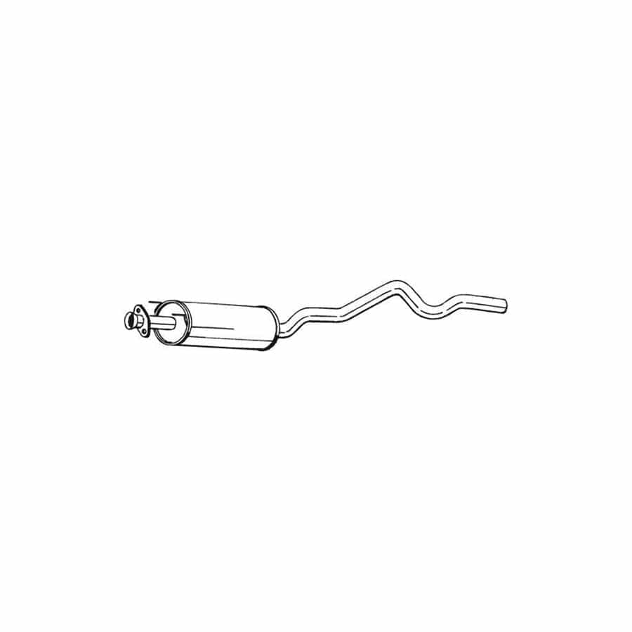 Bosal 282-963 Rear Silencer For Honda Civic Viii Hatchback (Fn, Fk)