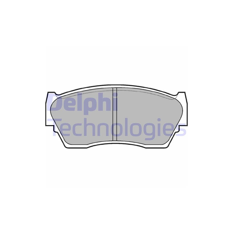 Delphi Lp783 Brake Pad Set