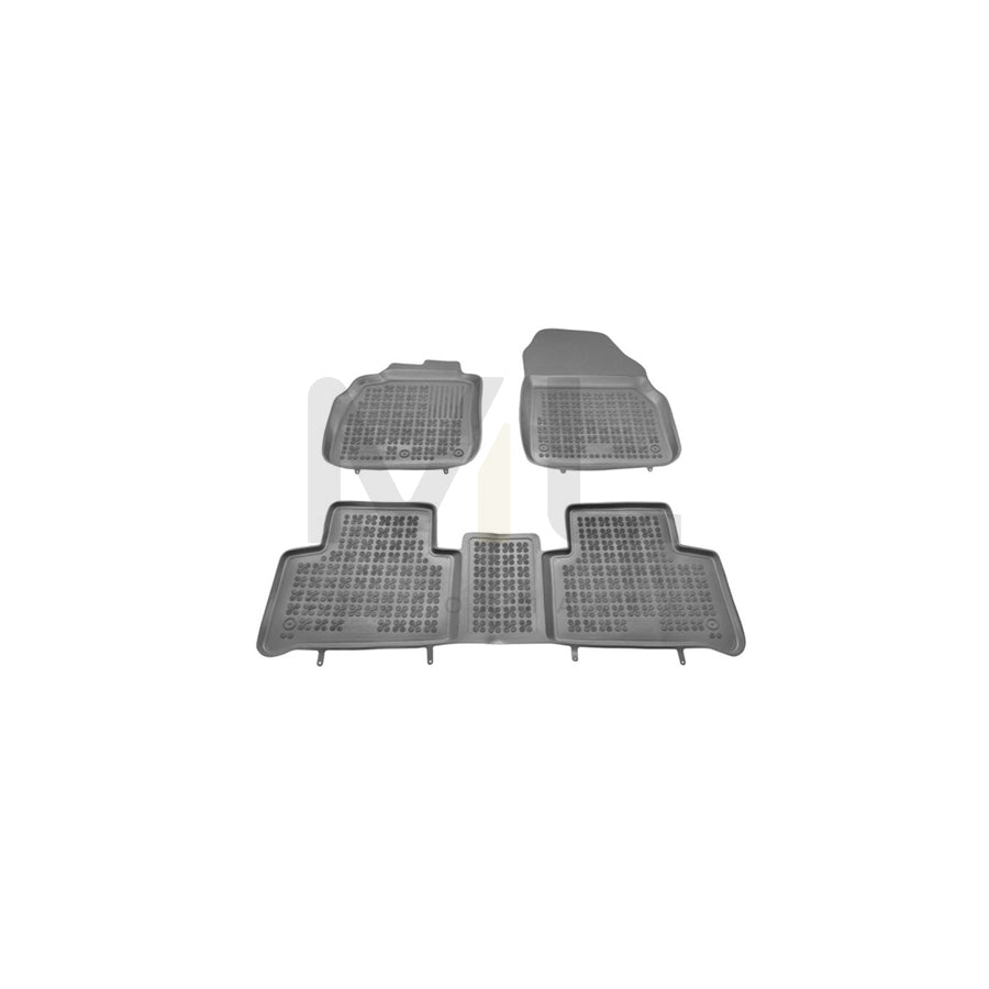 REZAW PLAST Tailored 201904 Floor mat set Elastomer, Front and Rear, Quantity: 3, Black | ML Performance Car Parts