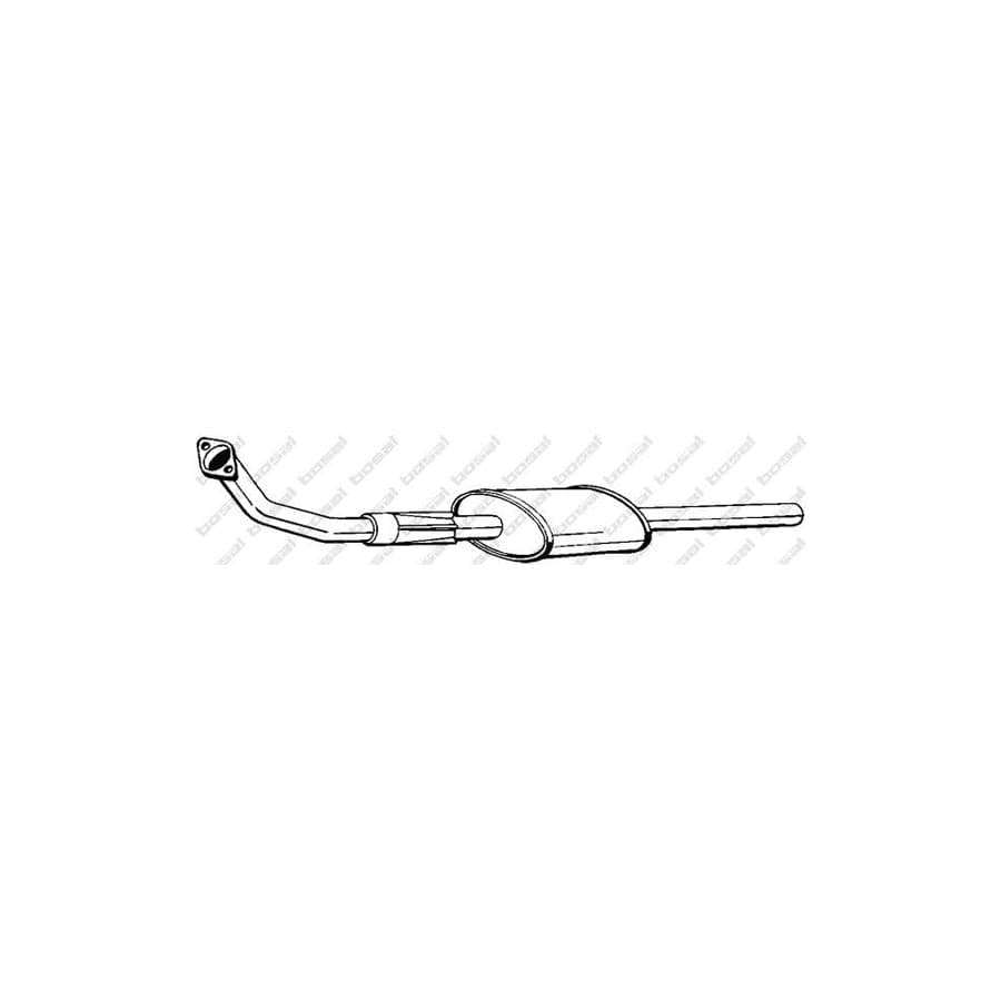 Bosal 282-547 Front Silencer For Citroën Bx