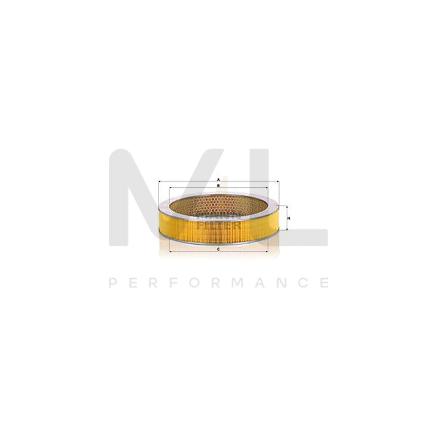 MANN-FILTER C 37 114 Air Filter for NISSAN PATROL Filter Insert | ML Performance Car Parts