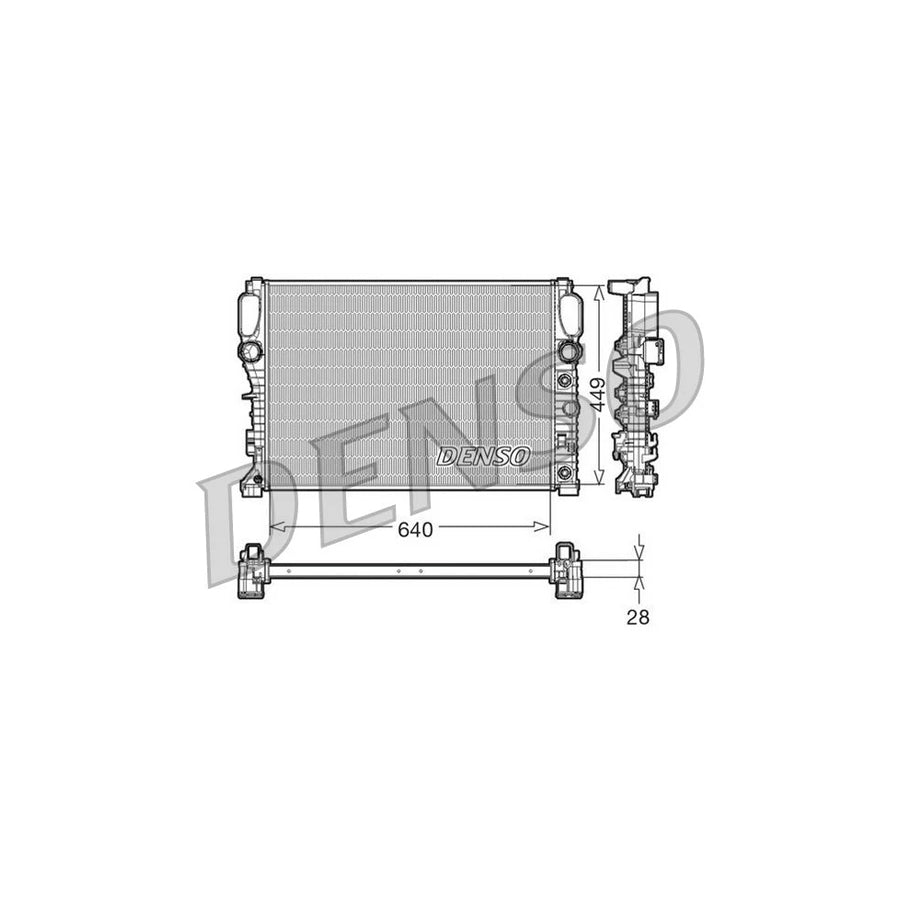 Denso DRM17091 Drm17091 Engine Radiator | ML Performance UK