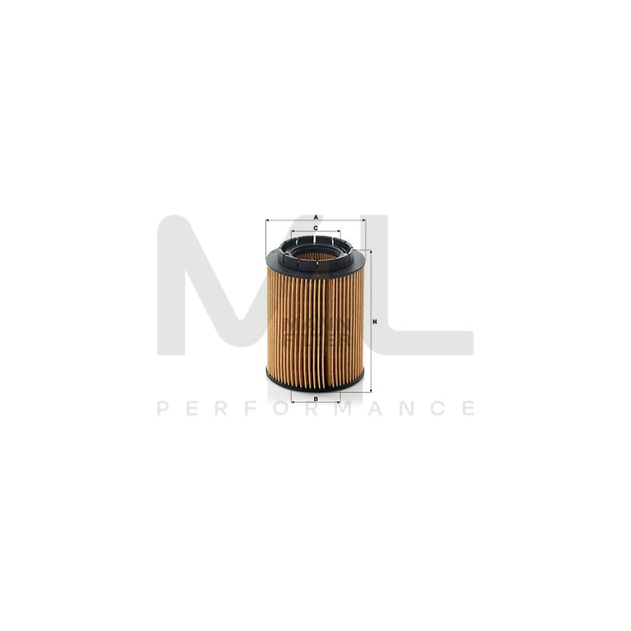 MANN-FILTER HU 932/6 x Oil Filter with seal, Filter Insert | ML Performance Car Parts