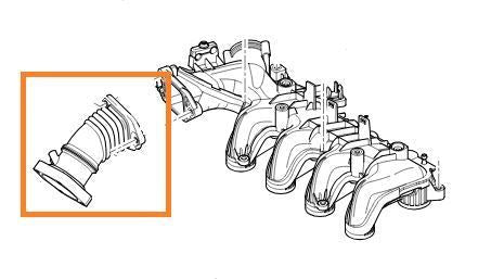 GENUINE FORD 1440439 FOCUS 1.6 DIESEL INLET MANIFOLD HOSE | ML Performance UK