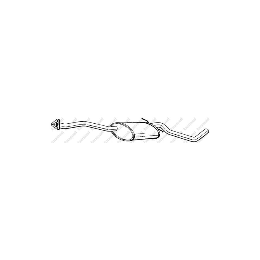 Bosal 282-867 Middle Silencer