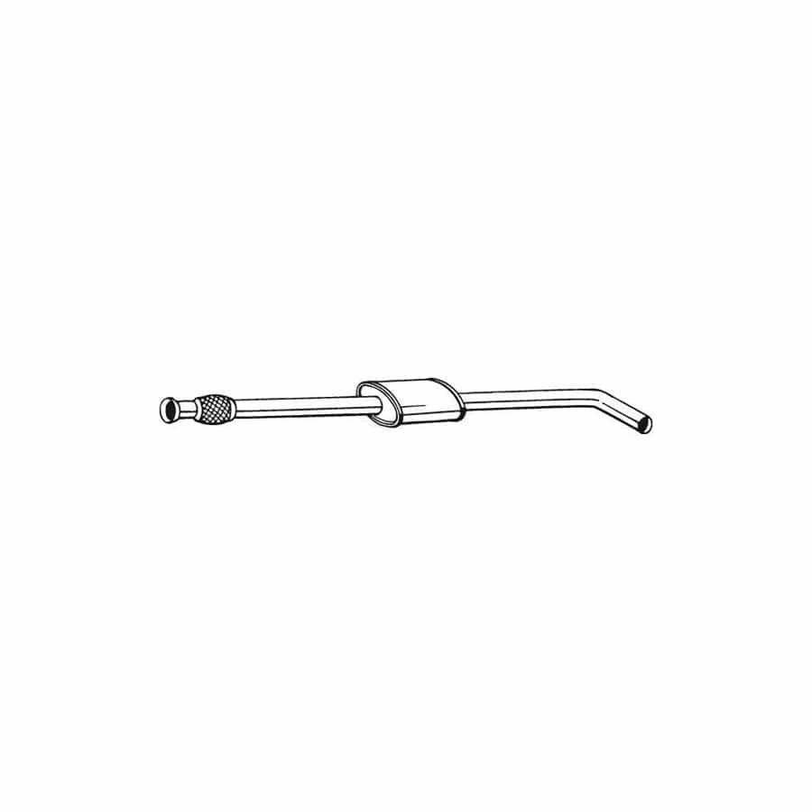 Bosal 282-825 Middle Silencer For Renault Megane