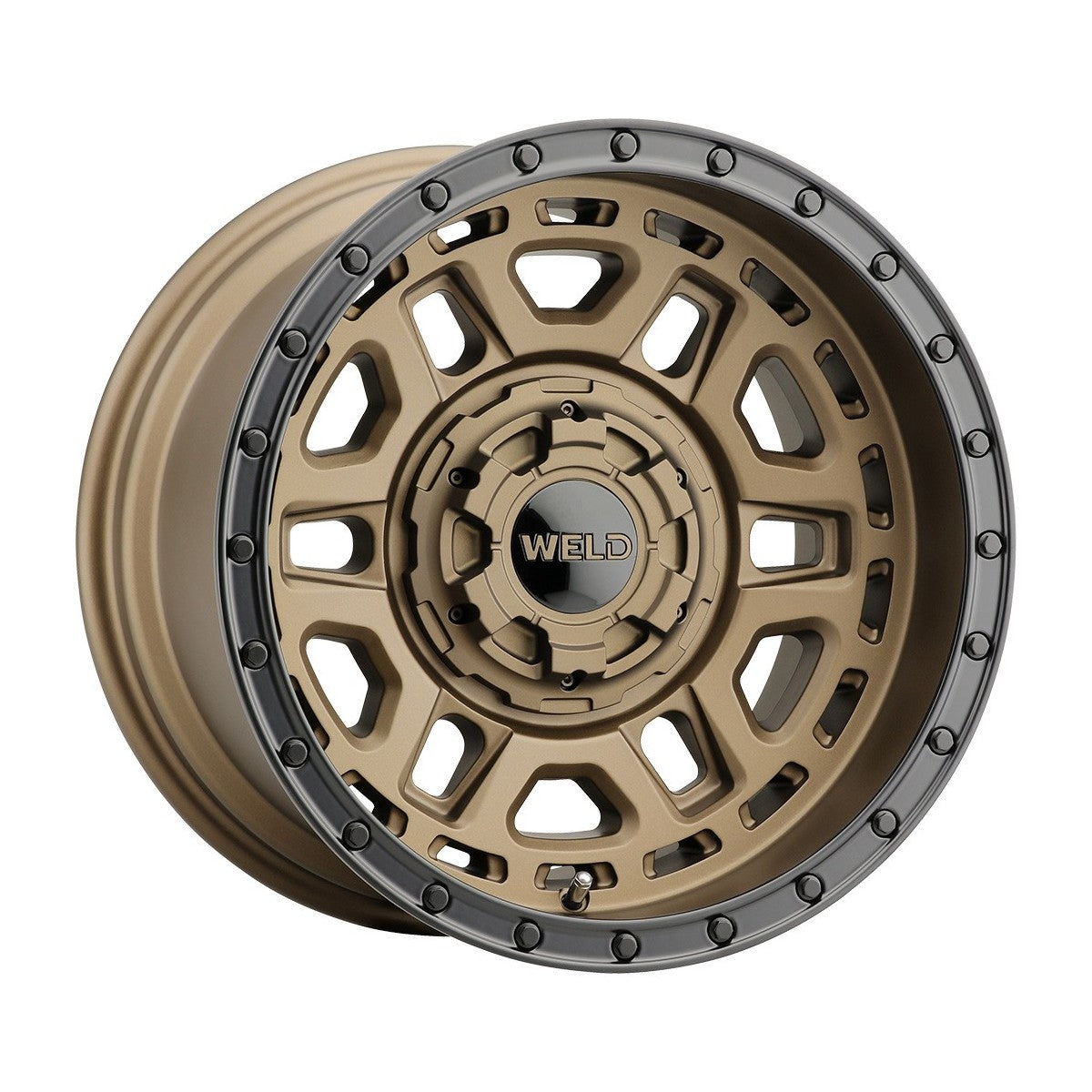 Weld W12079070501-P2 Crux W120 Wheel 17x9 5x150 ET0 BS5 Satin Bronze - Satin Black