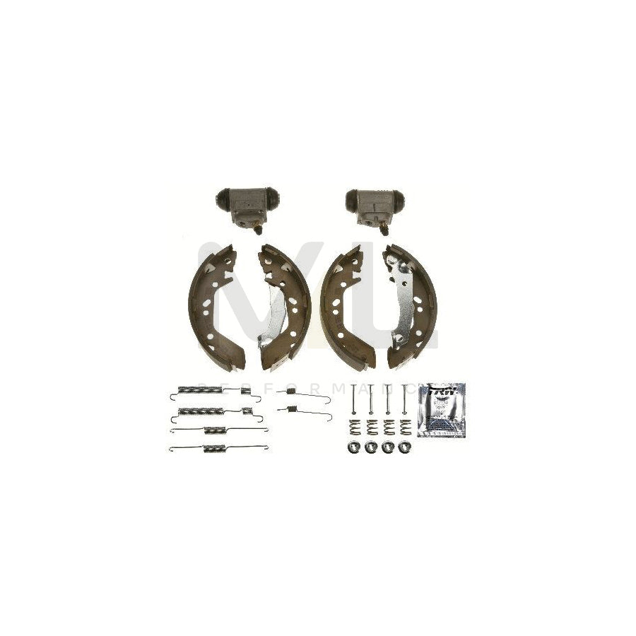 TRW Brake Kit BK2610 Brake Shoe Set with wheel brake cylinder | ML Performance Car Parts