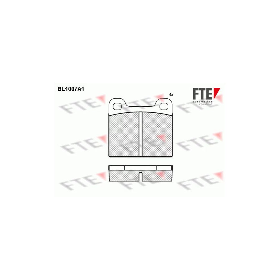 Fte 9010003 Brake Pad Set | ML Performance UK Car Parts