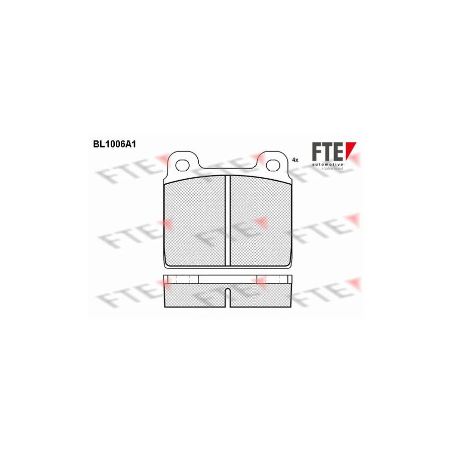 Fte 9010002 Brake Pad Set | ML Performance UK Car Parts