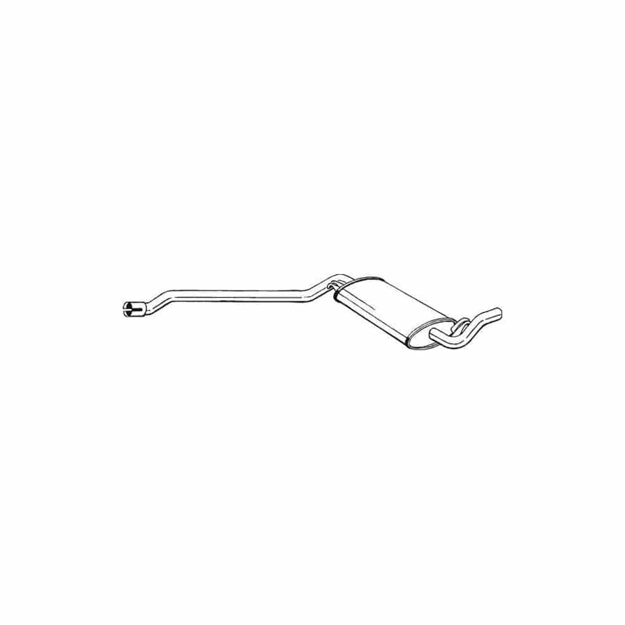 Bosal 283-015 Middle Silencer