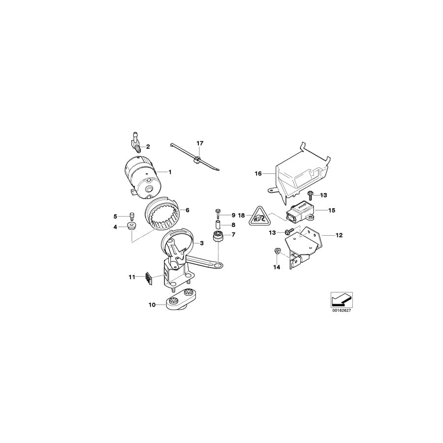 Genuine BMW 34526753694 E38 E39 E46 Speed Sensor (Inc. 325xi, Z8 & M5) | ML Performance UK Car Parts