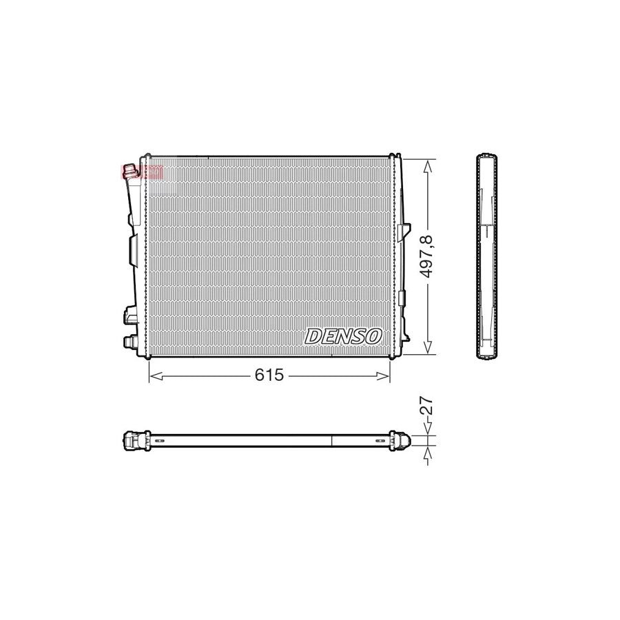 Denso DRM05123 Drm05123 Engine Radiator | ML Performance UK