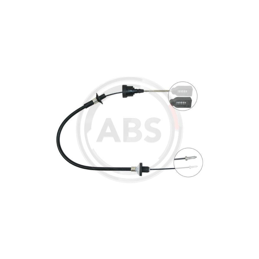 A.B.S. K25690 Clutch Cable For Opel Astra