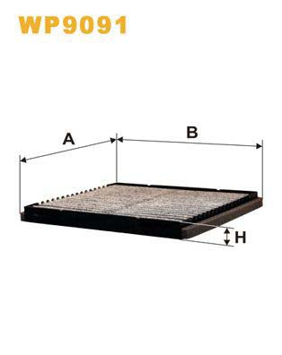 WIX Filters WP9091 Pollen Filter