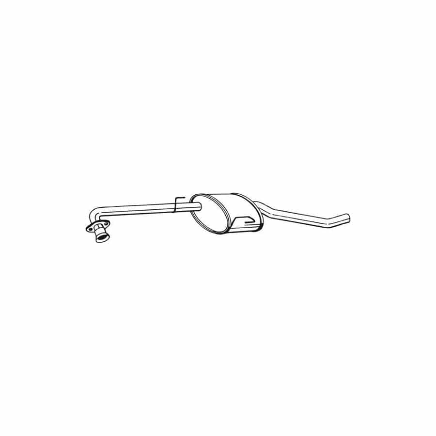 Bosal 283-159 Middle Silencer