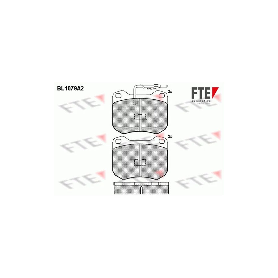 Fte 9010025 Brake Pad Set | ML Performance UK Car Parts