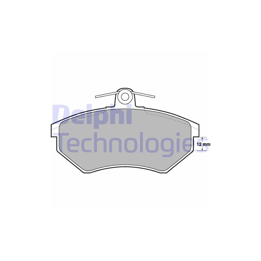 Delphi Lp778 Brake Pad Set