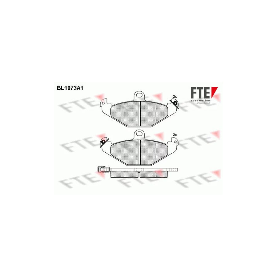 Fte 9010024 Brake Pad Set | ML Performance UK Car Parts