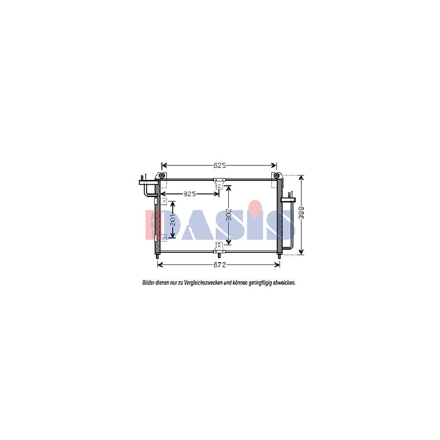 AKS Dasis 510064N Air Conditioning Condenser | ML Performance UK