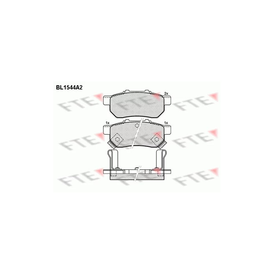 Fte BL1544A2 Brake Pad Set | ML Performance UK Car Parts