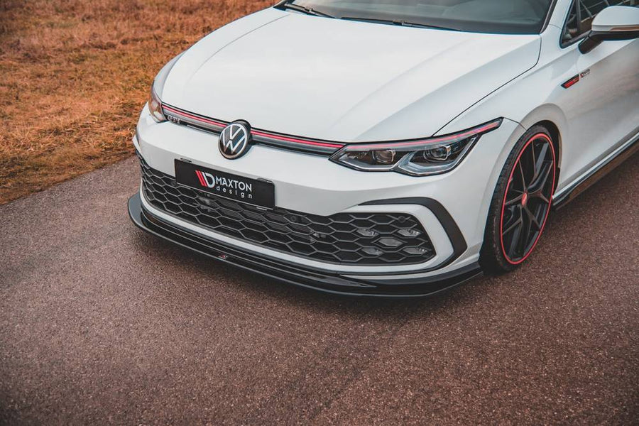 Maxton Design Volkswagen Golf GTI / R-Line MK8 Front Splitter V.5