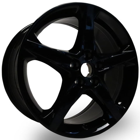 GENUINE FORD 2237398 FOCUS & C-MAX ALLOY WHEEL 18" 5-SPOKE DESIGN, ABSOLUTE BLACK | ML Performance UK