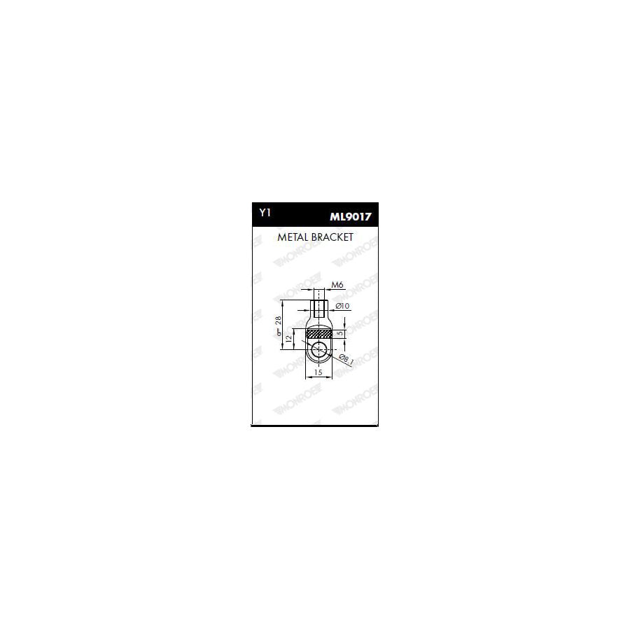 Monroe ML5034 Tailgate Strut For Fiat 127 Hatchback (127)