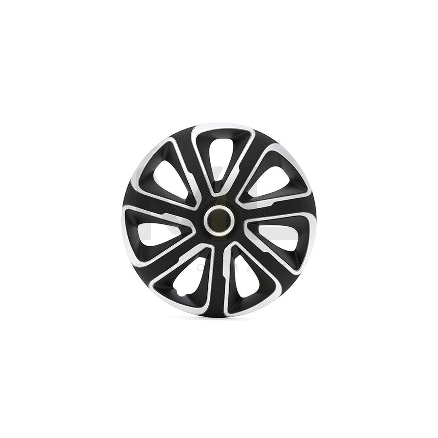 ARGO 14 LIVORNO CARBON S&B Wheel trims 14 Inch Black/Silver, Carbon | ML Performance Car Parts