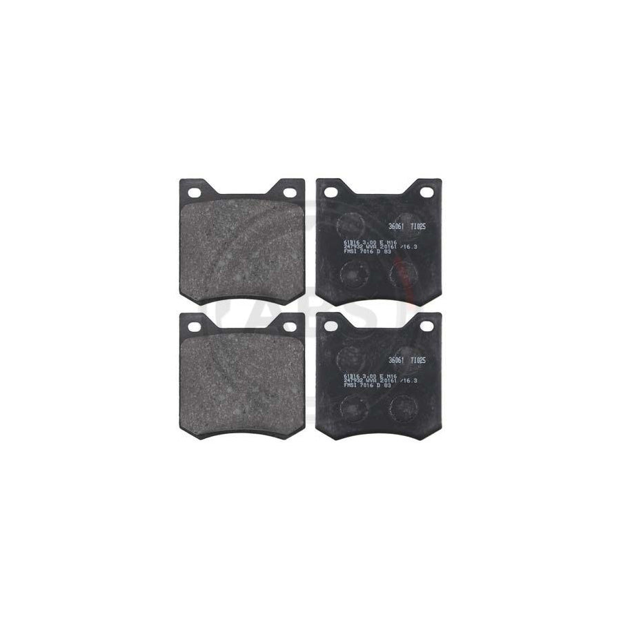 A.B.S. 36061 Brake Pad Set