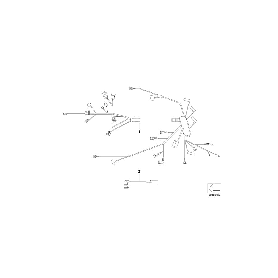 Genuine BMW 12517787558 E46 Engine Wiring Harness Dde (Inc. 320d & 320td) | ML Performance UK Car Parts