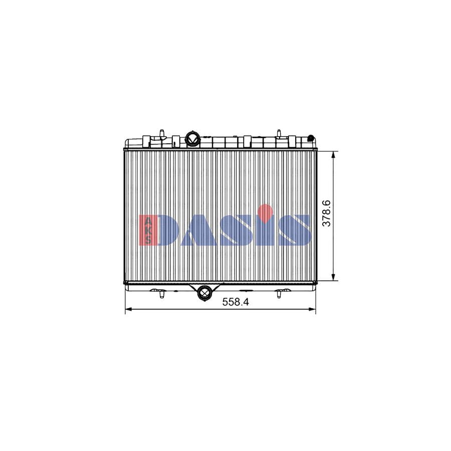 AKS Dasis 060063N Engine Radiator | ML Performance UK