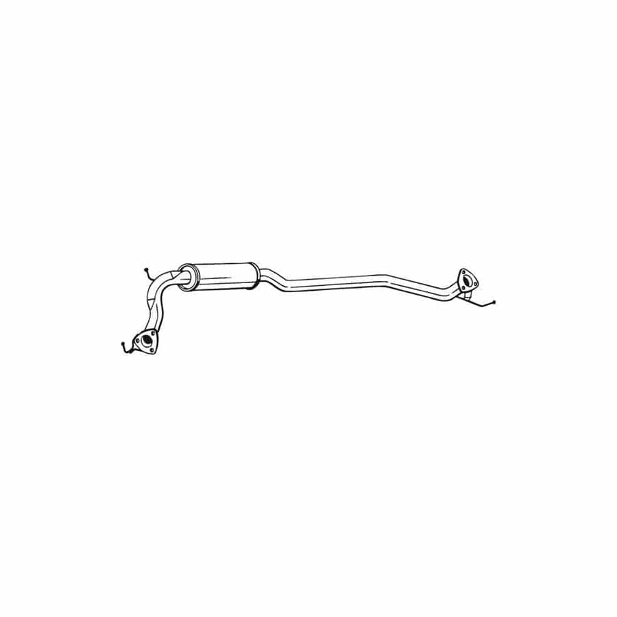 Bosal 283-697 Middle Silencer For Honda Civic Viii Hatchback (Fn, Fk)