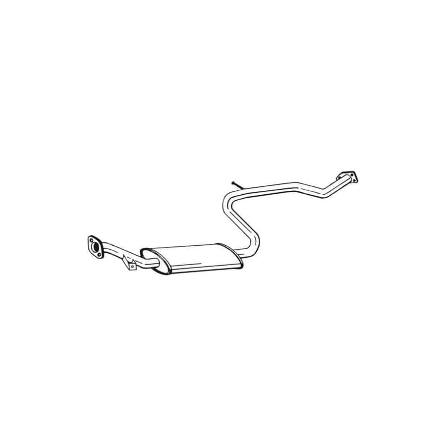 Bosal 283-837 Middle Silencer