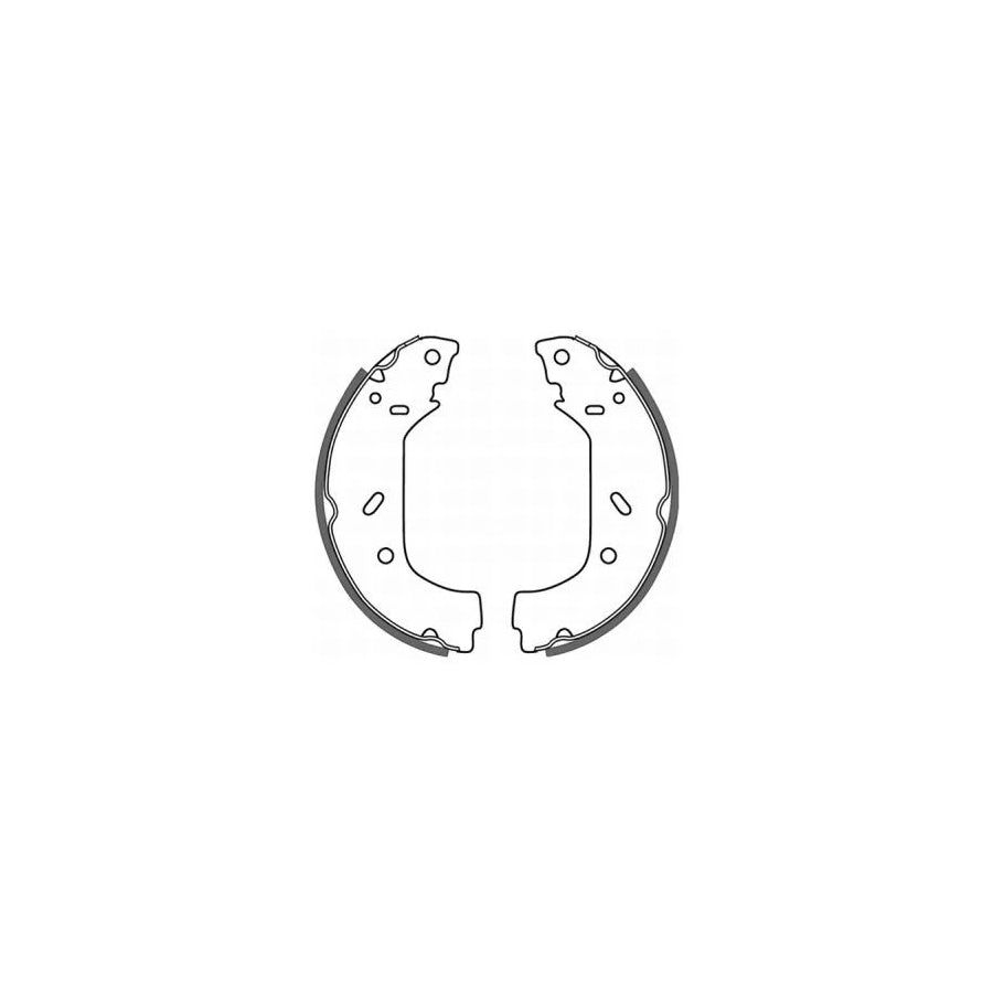 ABE C0P015ABE Brake Shoe Set