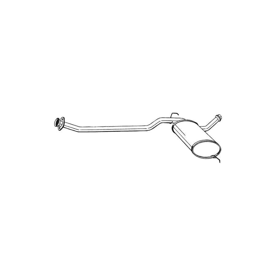 Bosal 283-931 Middle Silencer