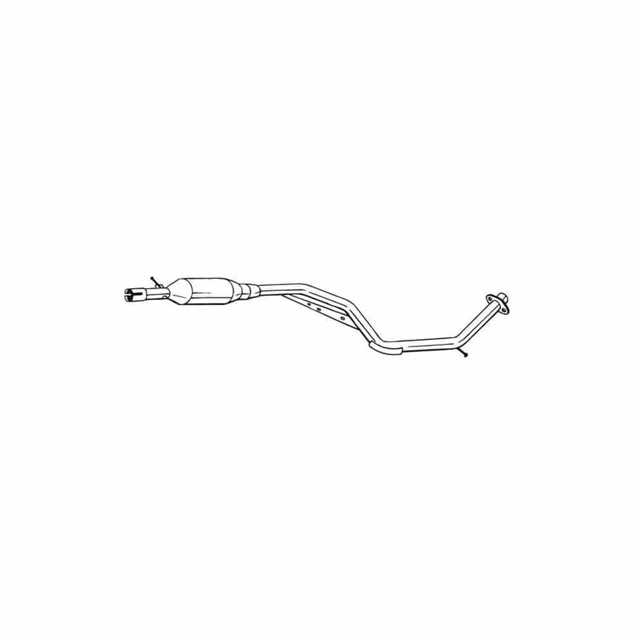 Bosal 283-907 Middle Silencer For Bmw 3 Saloon (E30)