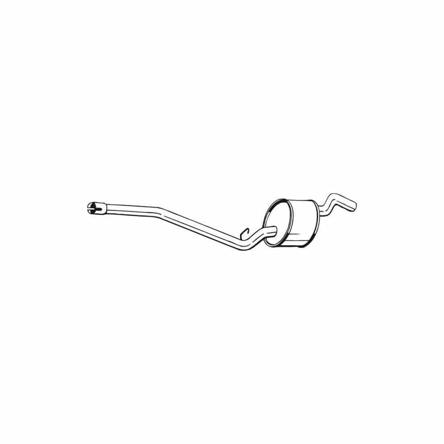 Bosal 283-877 Middle Silencer