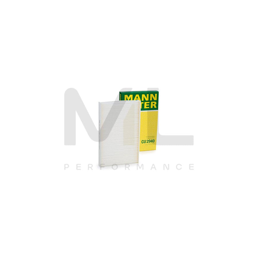 MANN-FILTER CU 2940 Pollen filter Particulate Filter | ML Performance Car Parts